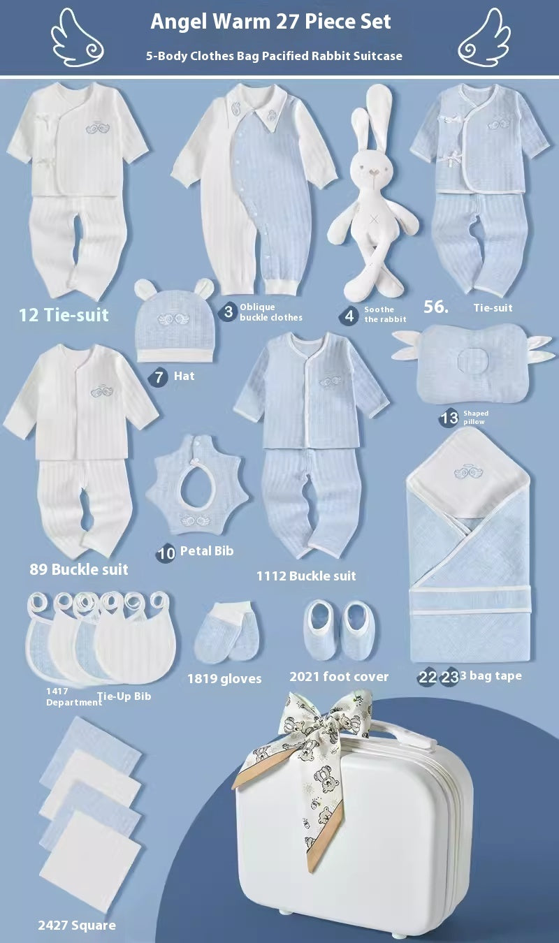 Premium Newborn Gift Box – “LittleBloom” Babyset