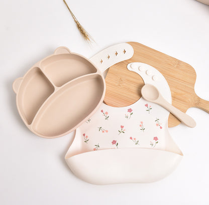 Baby Eetset – “BearBite” Silicone Serviesset