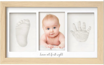 Baby Hand- & Voetafdruk Herinneringslijst – “Little Prints”