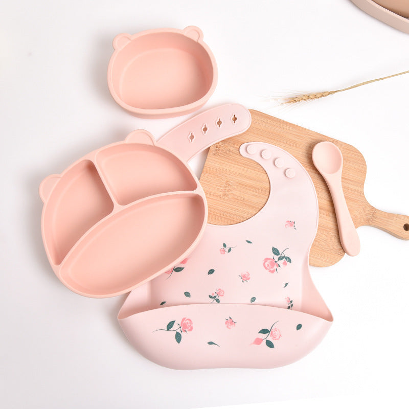 Baby Eetset – “BearBite” Silicone Serviesset