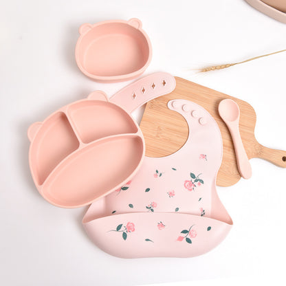 Baby Eetset – “BearBite” Silicone Serviesset