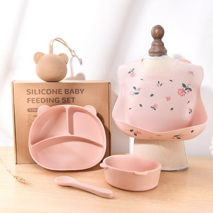 Baby Eetset – “BearBite” Silicone Serviesset
