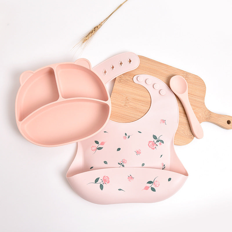 Baby Eetset – “BearBite” Silicone Serviesset