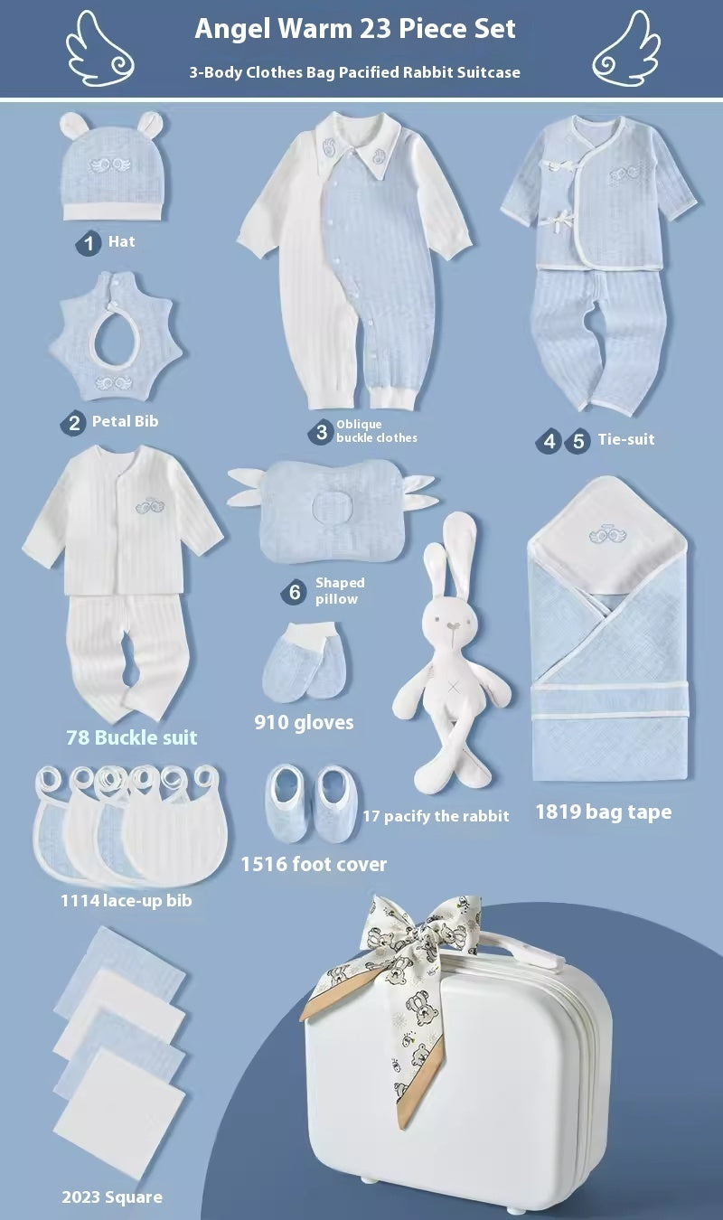 Premium Newborn Gift Box – “LittleBloom” Babyset