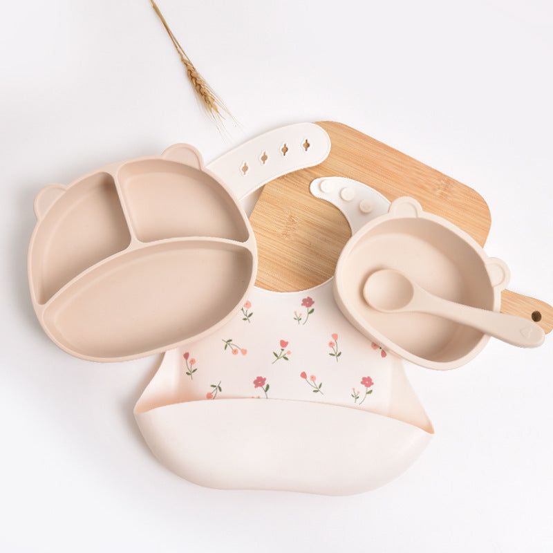 Baby Eetset – “BearBite” Silicone Serviesset