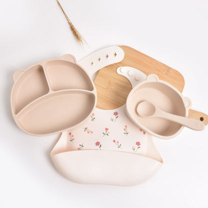 Baby Eetset – “BearBite” Silicone Serviesset